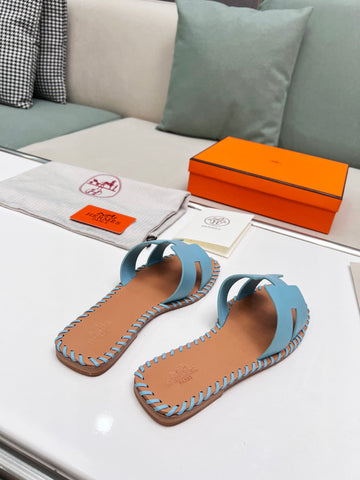 Hermes Sandals light green
