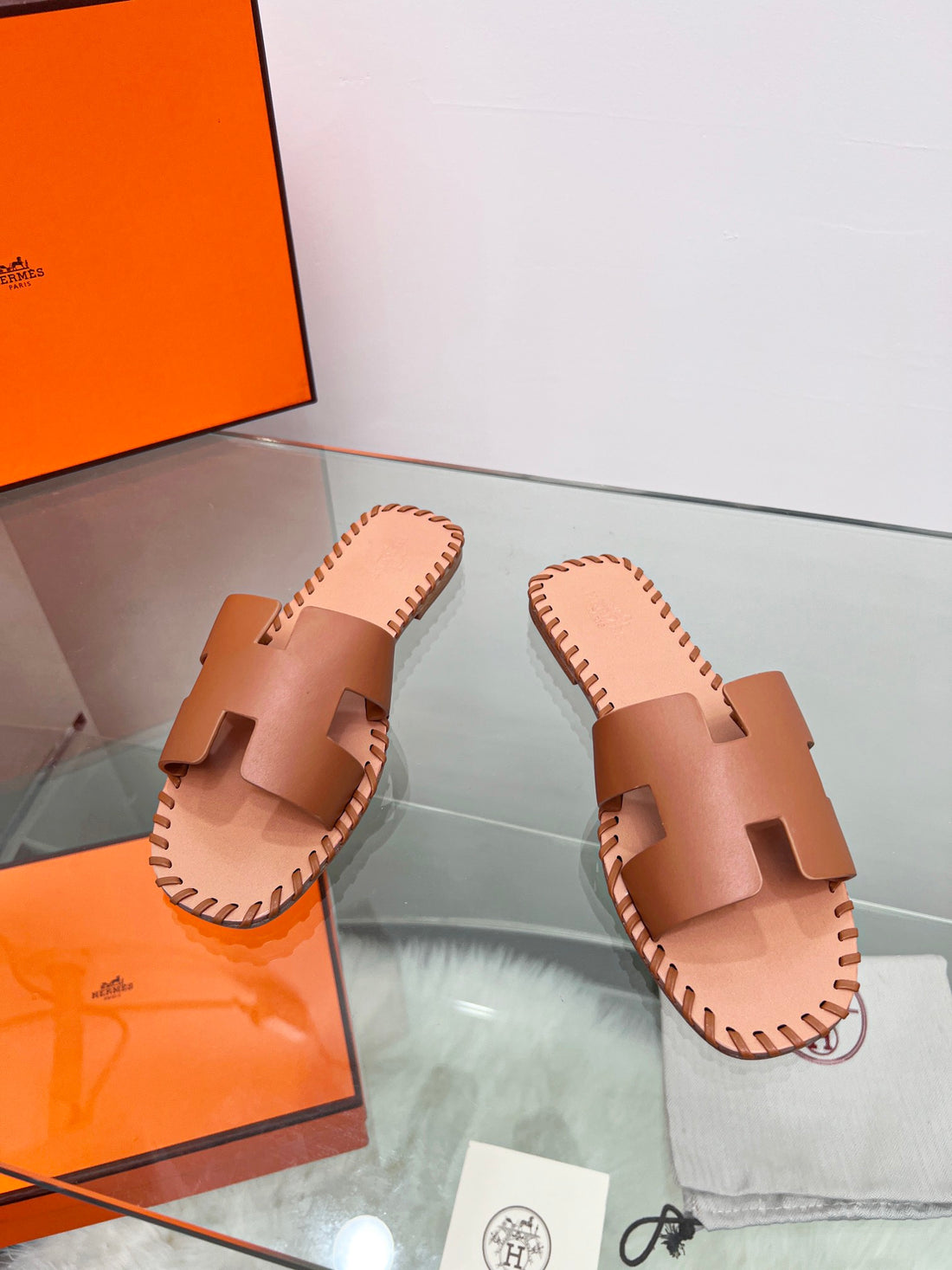 Hermes Shoes Brown