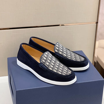 Dior Classic Shoe Dark Blue