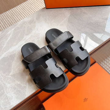 Hermes Sandals Black