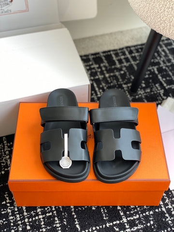 Hermes Sandals Black
