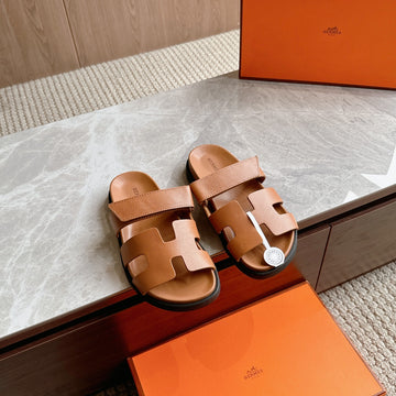 Hermes Sandals Brown