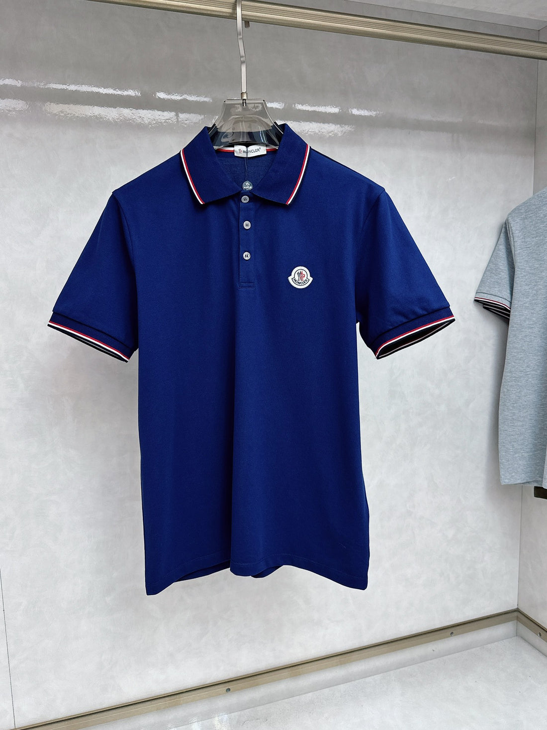 Polo Shirts Grey/Blue/Green