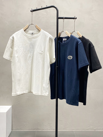 Dior Shirt Black White and Dark Blue