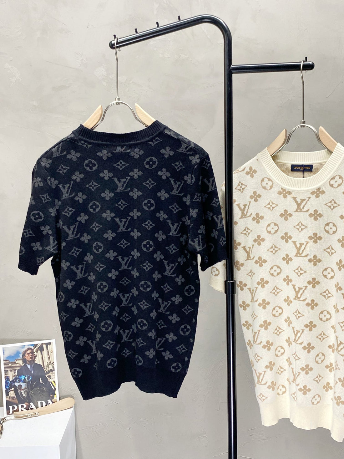 Louis Vuitton Shirt Black/White