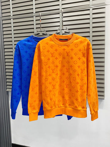Louis Vuitton Pullover Blue/Orange