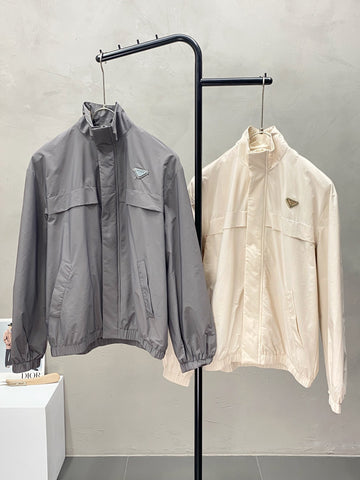 Prada Jacket Grey/White