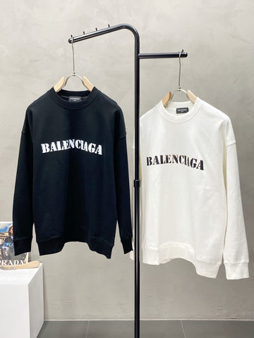 Balenciaga Pullovers Black/White