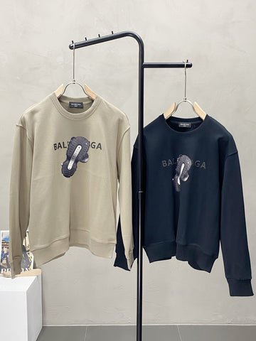 Balenciaga Pullovers Black/Grey