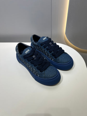 Dior Shoe B33 Blue with Logo