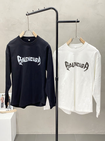 Balenciaga Pullovers Black/White