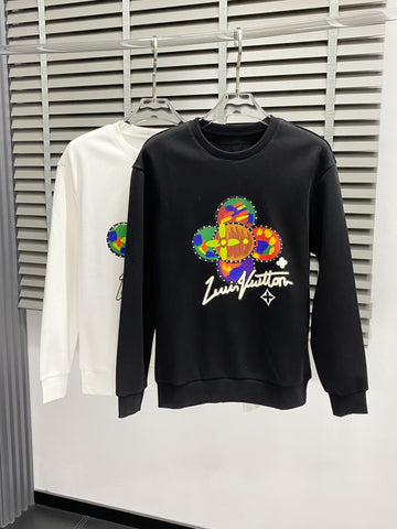 Louis Vuitton Pullovers Black/White