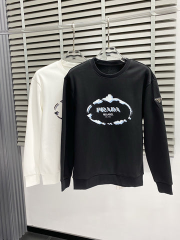 Prada Pullovers Black/White