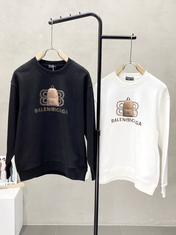 Balenciaga Pullovers Black/White