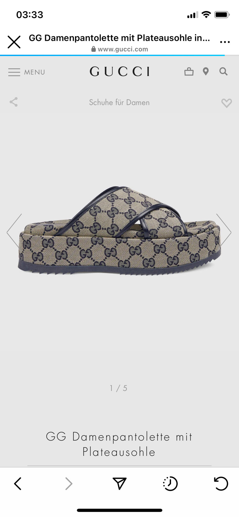 Gucci sandals women
