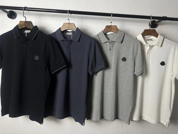 Polo T-Shirts Black/Grey/White