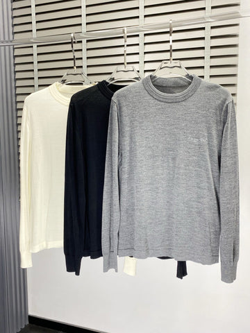 Dior Pullover Grey / Black and Yellow