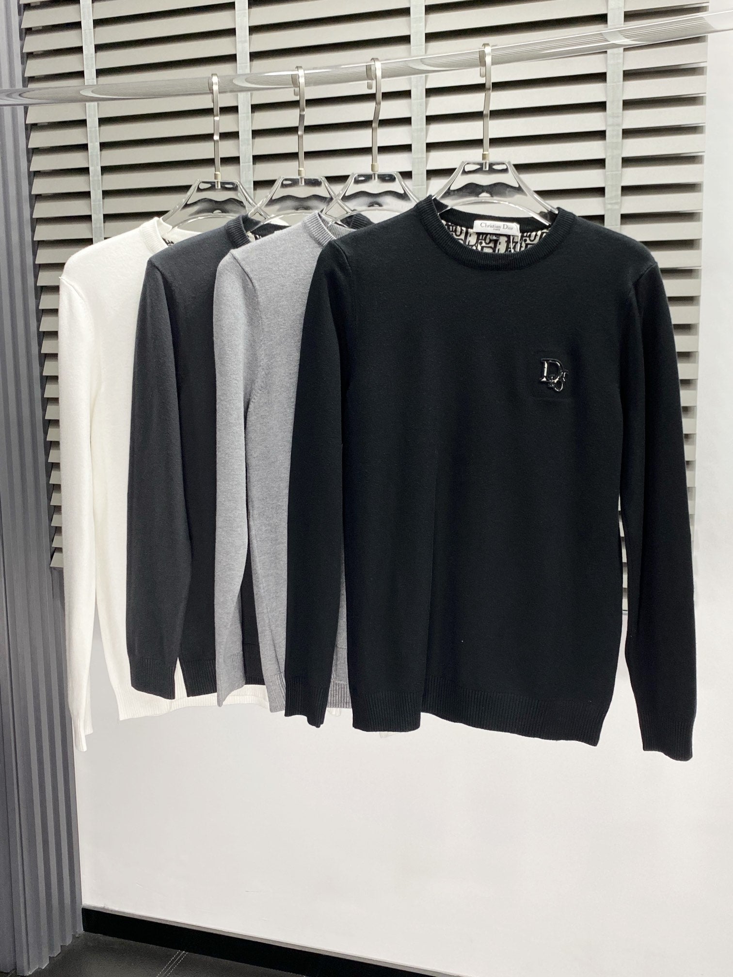 Dior Pullover Black / White / Dark Grey / Grey