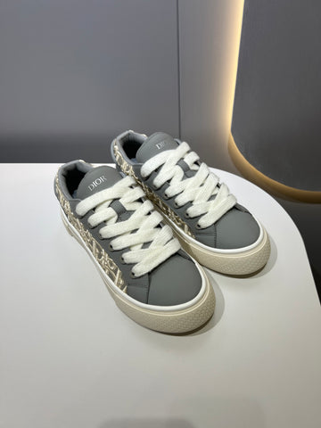 Dior Shoe B33 Grey with Logo