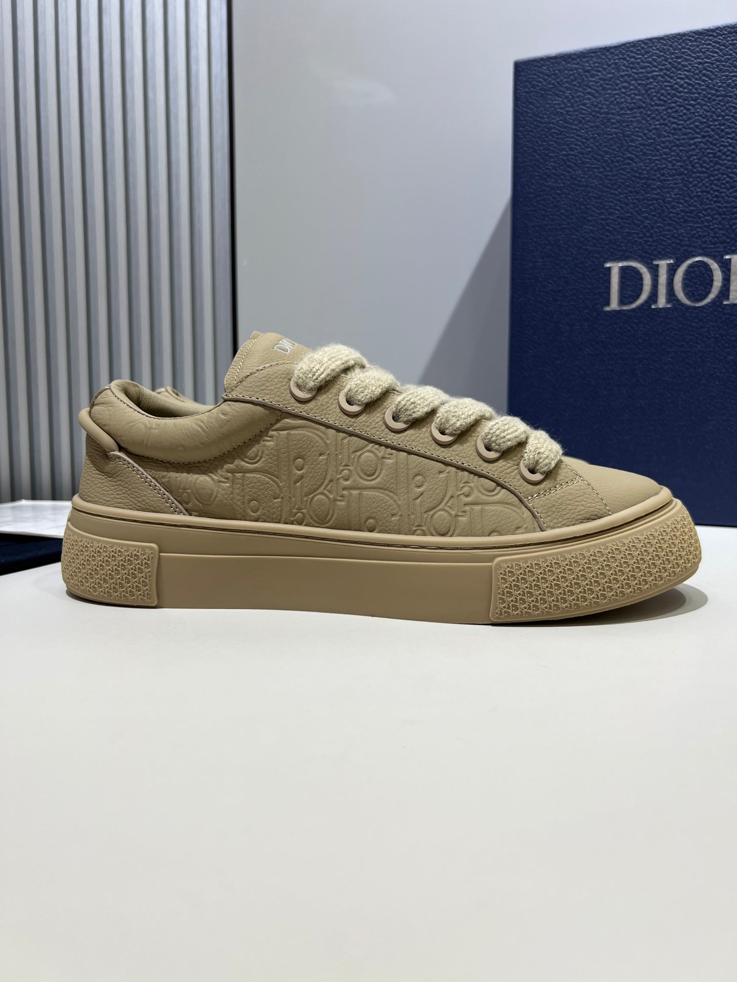 Dior B33 Shoe Creme Brown