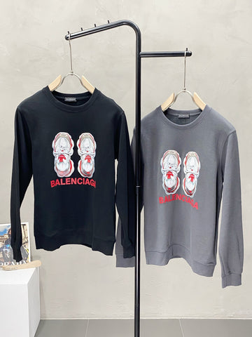 Balenciaga Pullovers Black/Grey