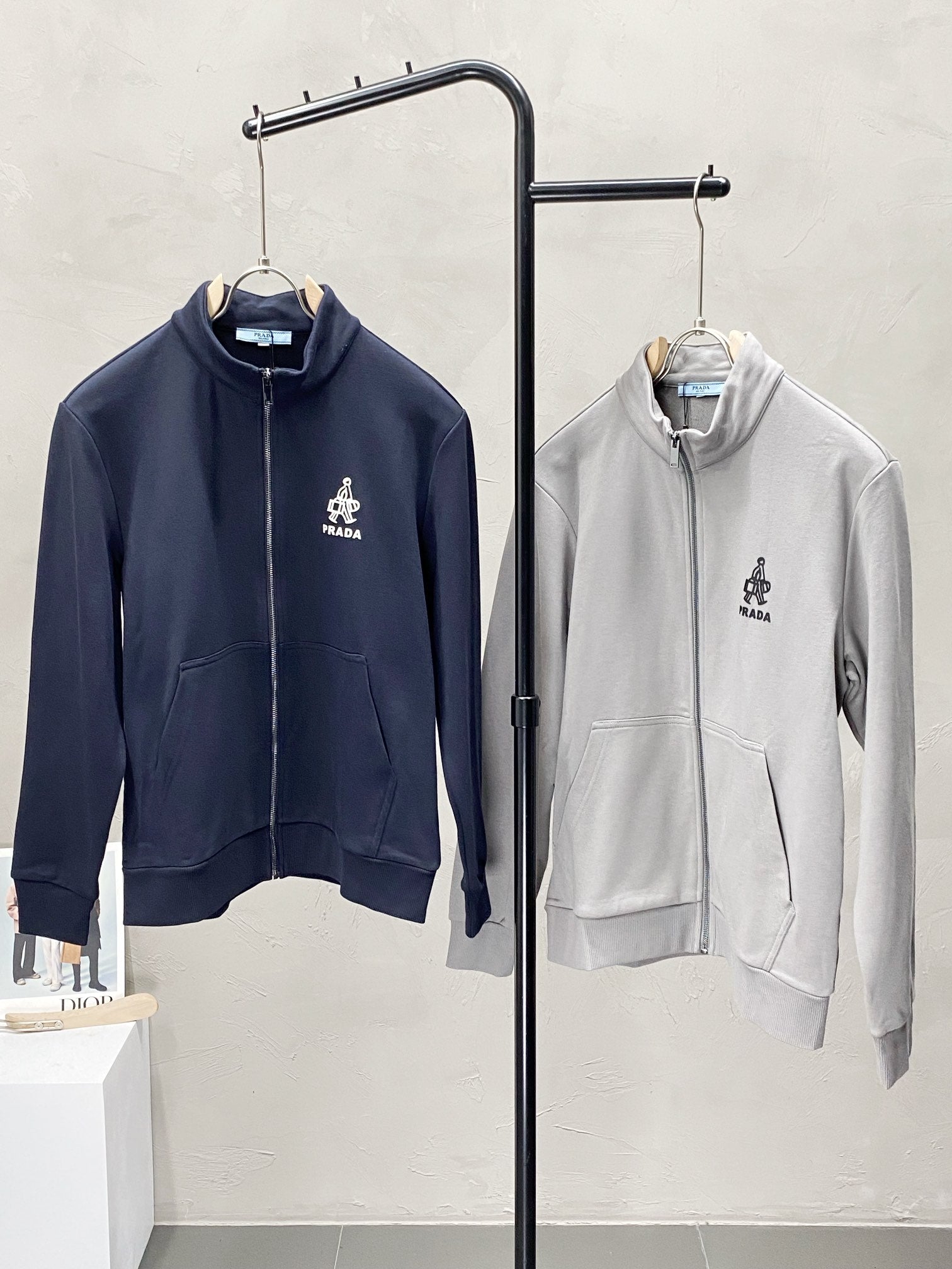 Prada Jacket Blue/Grey