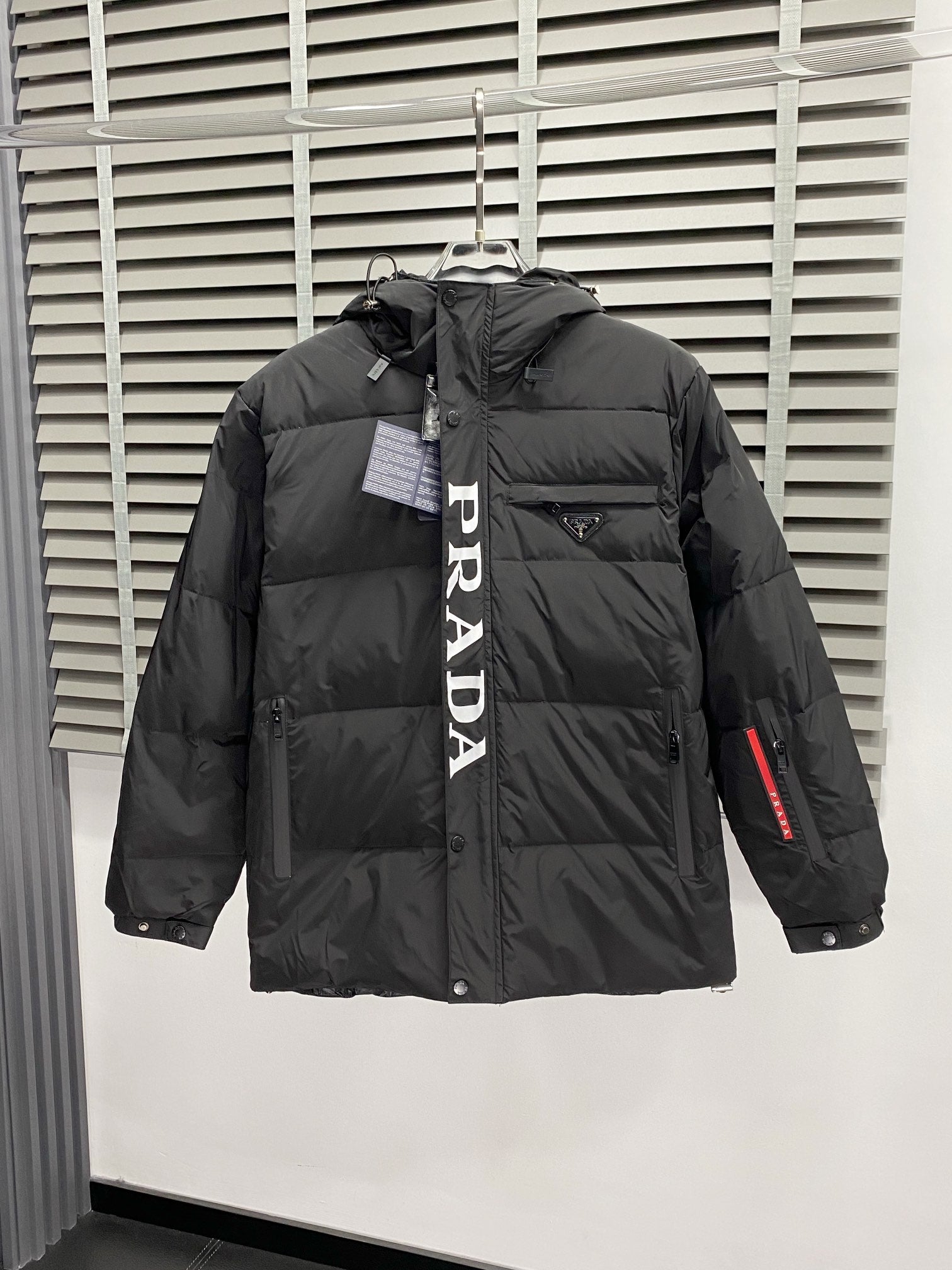 Prada Puffer Jacket Black