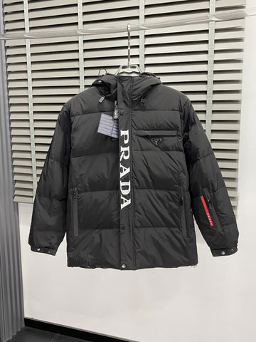 Prada Puffer Jacket Black