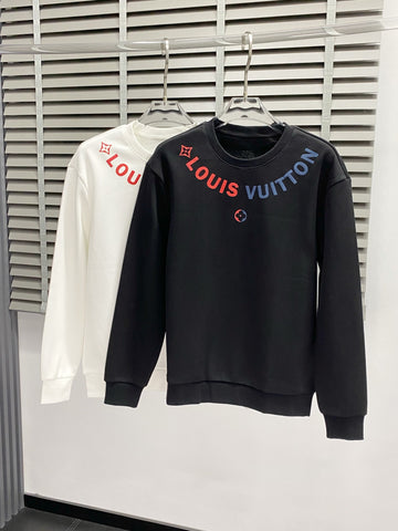 Louis Vuitton Pullovers Black/White
