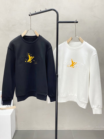 Louis Vuitton Pullovers Black/White