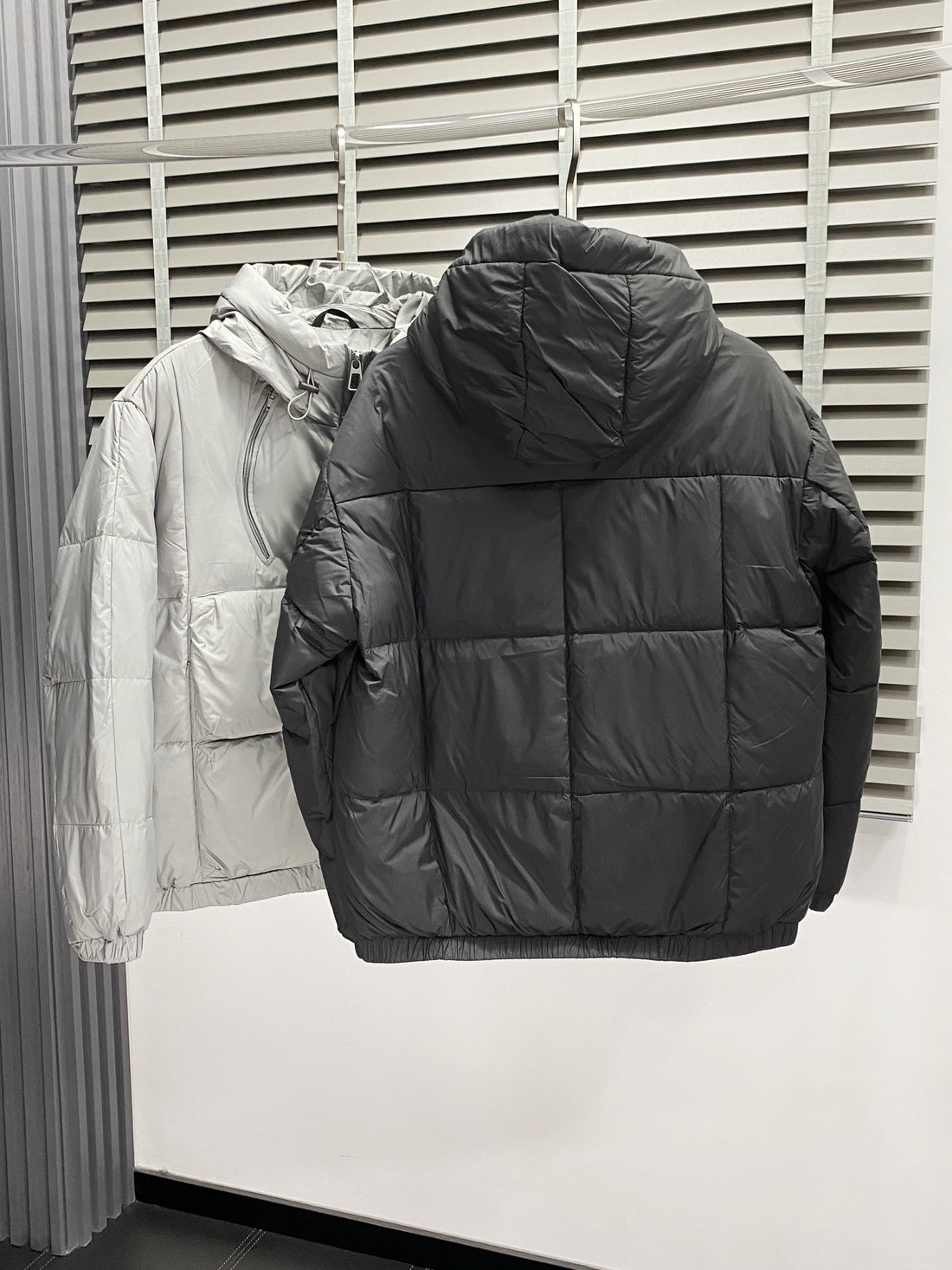 Prada Jackets Black/Grey