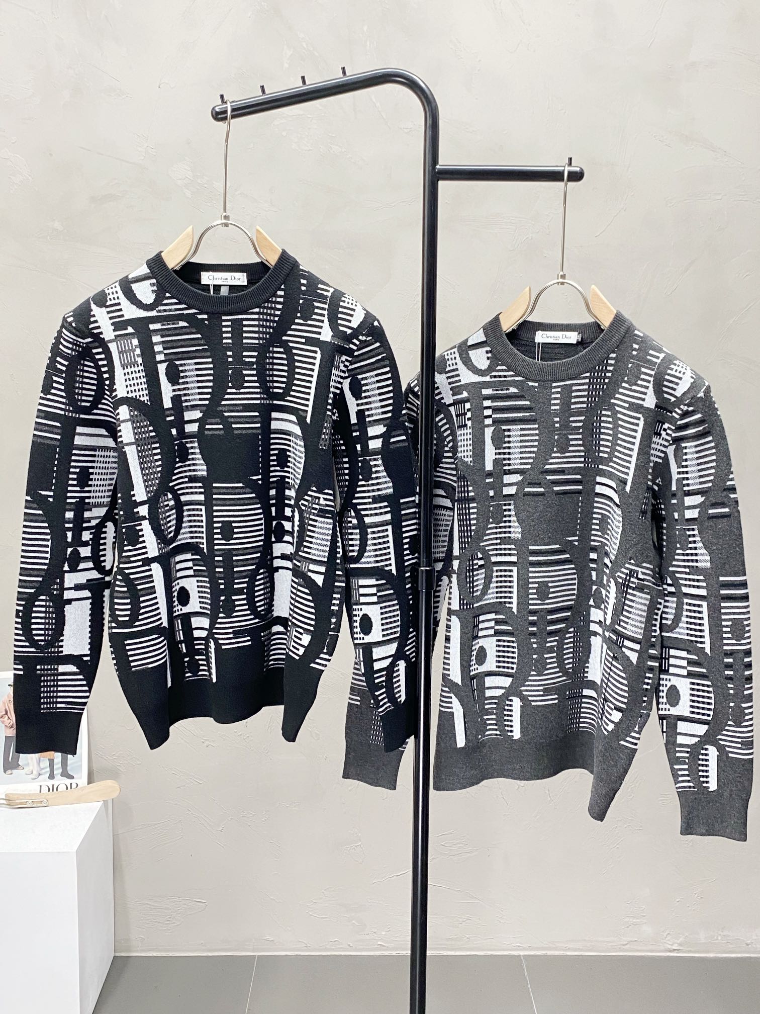 Dior Pullover Black and Grey