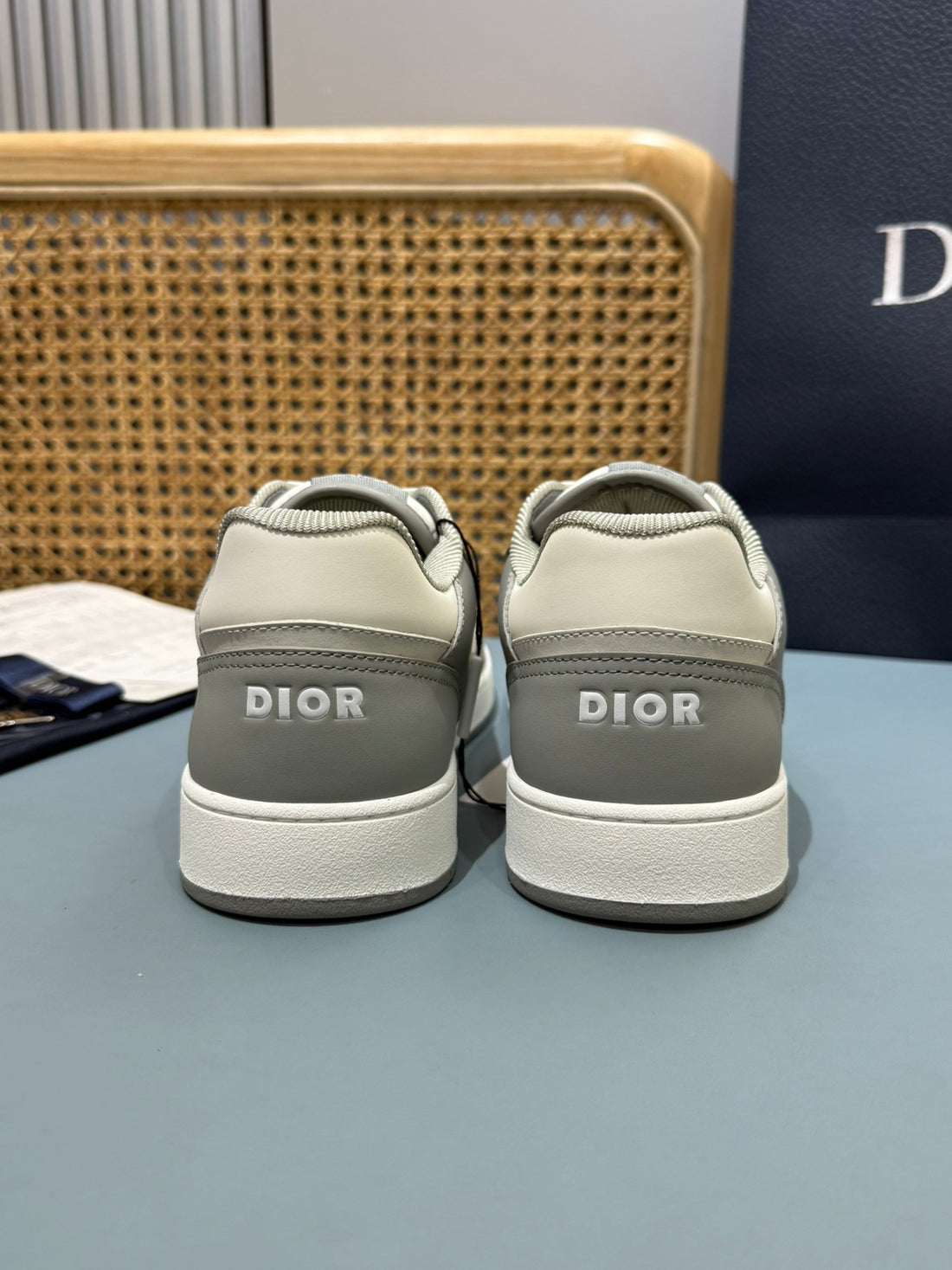 Dior Shoe Grey with Grey sole
