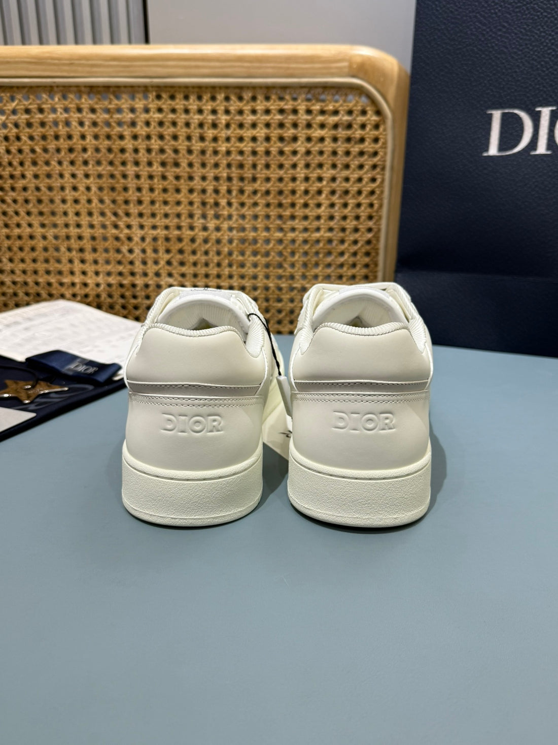 Dior Shoe White with grey