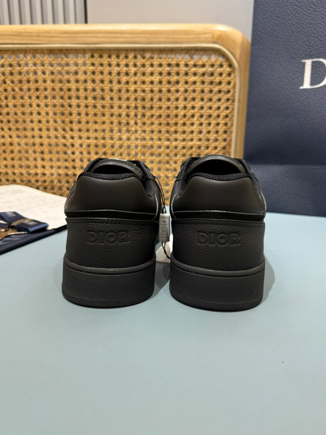 Dior Shoe Black leather